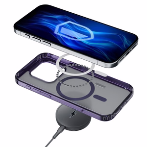 3mk Frosty MagCase lilla Ümbris jaoks Apple iPhone 13 Pro Max - lilla