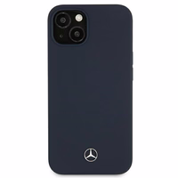 Mercedes Silicone Line ümbris iPhone 13 mini jaoks - mereväe sinine