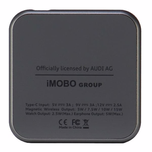Audi Big Logo foldable induktiivne laadija 3in1 0 - hall
