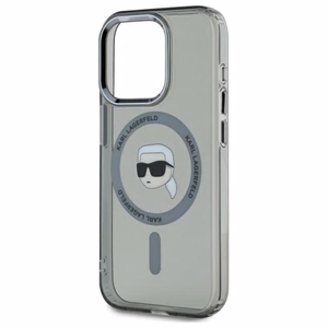 Karl Lagerfeld KLHMP15LHLSKIK iPhone 15 Pro 6.1" must/must hardcase IML Metal Karl Head MagSafe