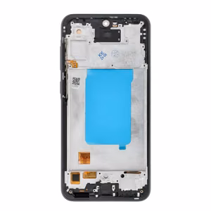 REWA OLED LCD-ekraan raamiga SAMSUNG A36 jaoks, must