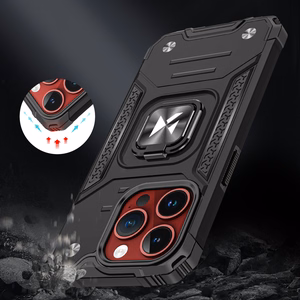Wozinsky Ring Armor iPhone 15 Pro iPhone 15 Pro Ring Armor Ümbris - kuldne