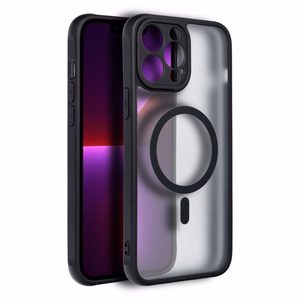 FULL MATTE MAG COVER Ümbris compatible with MagSafe jaoks IPHONE 13 Pro Max must