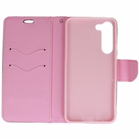 Fancy Ümbris jaoks Samsung Galaxy S23 Plus must-roosa