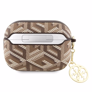 Guess GUAP2PGCE4CW ümbris jaoks AirPods Pro 2 cover - brown GCube Charm