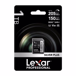 Lexar Professional Silver Plus SDXC 1TB mälukaart