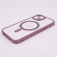 Telefoni Ümbris "MagCase Satin" Apple iPhone 16 Pro Bordo