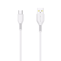 JELLICO kaabel KDS-30 USB-C 3.1A 1M Valge