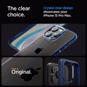 Spigen Чехол Ultra Hybrid для iPhone 16 Pro Max тёмно-синий