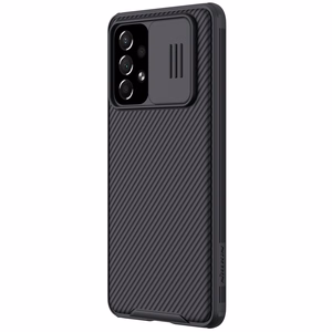 Nillkin CamShield Pro Case soomustatud ümbris Kaamera kaitsekate Samsung Galaxy A73 mustale mudelile