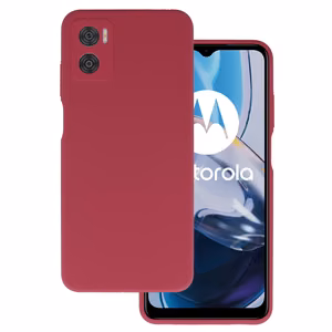 Silicone Lite Ümbris jaoks Motorola Moto E22/E22i burgundia