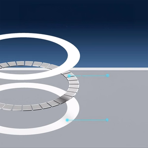 Läbipaistev Dux Ducis Clin Mag ümbris MagSafe'i toega Samsung Galaxy Z Flip8 telefonile
