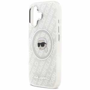 Karl Lagerfeld IML Karl Head Logo MagSafe iPhone 17 Ümbris - Hall
