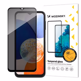 Wozinsky Privacy Glass Karastatud klaas Samsung Galaxy A14 5G / Galaxy A14 with Anti Spy Privacy Filter