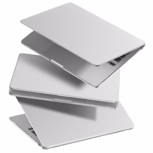 AmazingThing Titan kõvakaaneline ümbris MacBook Air M5 15" jaoks – läbipaistev