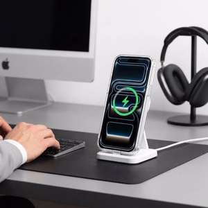 Tech-Protect MagStand MagSafe CC ümbris mudelitele iPhone 18 Pro / 17 Pro, läbipaistev