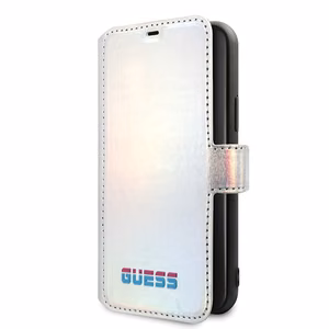 Guess GUFLBKN58BLD iPhone 11 Pro hõbedane/hõbedane raamat Iridescent