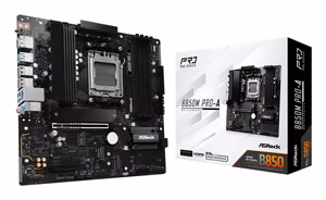 Asrock B850M Pro-A emaplaat AMD B850 Socket AM5 micro ATX