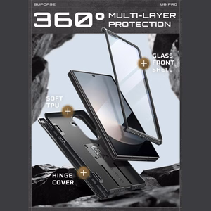 Supcase Unicorn Beetle Pro Ümbris jaoks Samsung Galaxy Z Fold 7 - Must