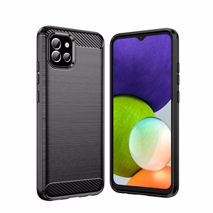 Carbon Case paindlik kate Samsung A03S EU (166.5) musta