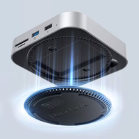 Orico MiniLink 9-in-1 dokkimisjaam kõvaketta pesaga - hõbedane