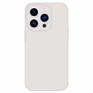 Силиконовый чехол Tel Protect Premium для Samsung Galaxy S24 Ultra пудровый