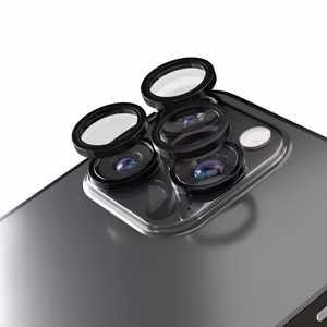 Etteri защита объектива камеры iPhone 16 Pro / 16 Pro Max черный