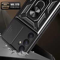 Tech-Protect CamShield Pro Ümbris jaoks Samsung Galaxy S24 FE - must