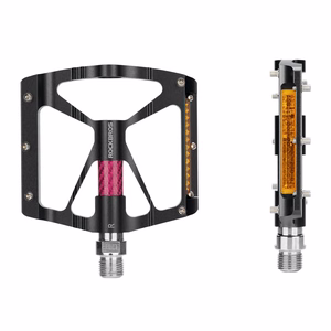 Rockbros K307PT helkuritega alumiiniumist jalgratta platvormpedaalid – mustad