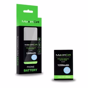 Maximcell aku Nokia 6303/C5/C3-01/5220 BL-5CT jaoks 1200mAh Li-ion