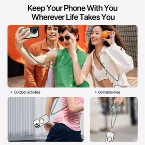 DUX DUCIS Plaz - cross-body phone strap - roheline