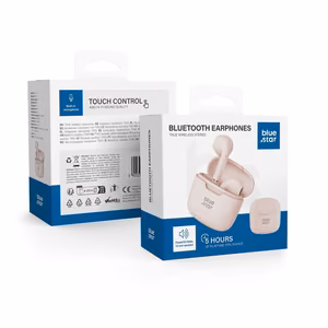 Juhtmevaba earbuds sinine Star FI7 TWS powder roosa