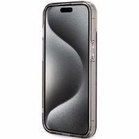 Guess IML Flowers Wreath MagSafe ümbris jaoks iPhone 15 / 14 / 13 - must