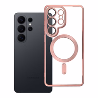 ELECTRO MAG COVER case compatible with MagSafe jaoks SAMSUNG S26 Ultra rose kuldne