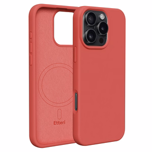 Etteri Silicone Mag ümbris iPhone 16 Pro 6,3" vaarikas