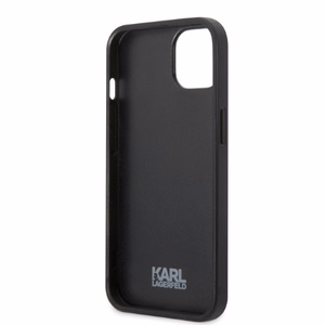 Karl Lagerfeld KLHCP13SPMNIKBL iPhone 13 mini 5.4" hardcase sinine/sinine Monogram Ikonik Patch