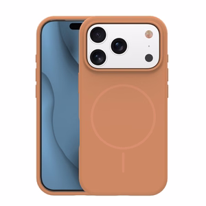 Silicone Thin Mag ümbris iPhone 14 6,1" karamell