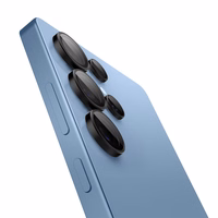 Spigen Optik Pro GLAS.TR EZ FIT 2-pack Camera Cover jaoks Samsung Galaxy S25 Ultra - must