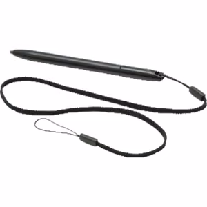 Durabook – varumahtuvuslik tagavarapliiats kinnitusnööriga, must