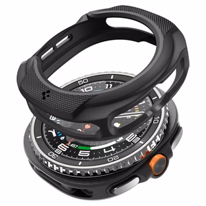 Spigen Liquid Air Ümbris jaoks Samsung Galaxy Watch 8 Classic 46mm - Must