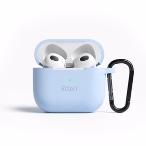 Etteri силиконовый чехол для AirPods 3 голубой