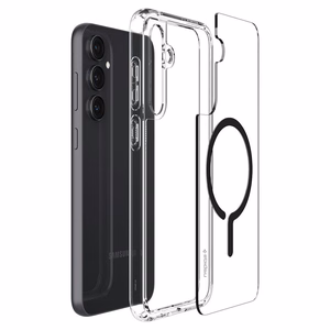 SPIGEN ümbris ULTRA HYBRID Onetap Ring compatible with MagSafe SAMSUNG S23 FE must