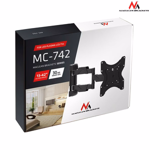 Maclean MC-742 TV mount 106.7 cm (55") must