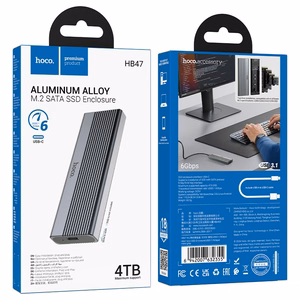 Hoco HB47 M.2 SSD korpus USB3.1/6Gbps