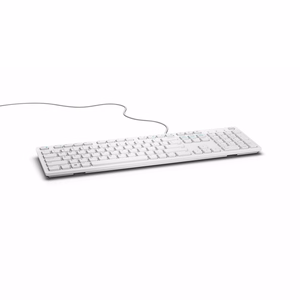 DELL KB216 klaviatuur USB QWERTY US International valge