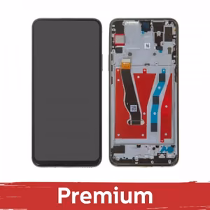 LCD Ekraan Ühildub Huawei P Smart Z koos Frame / Sapphire Sinine / OEM