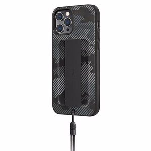Uniq Heldro ümbris iPhone 12 Pro Max'ile - must kamuflaaž
