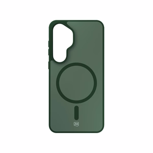 3mk Smoke MagCase Samsung Galaxy S24 jaoks roheline-poolläbipaistev