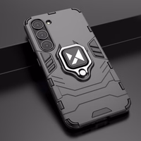 Wozinsky Ring Armor ümbris jaoks Samsung Galaxy S23 armored cover magnetic holder ring must