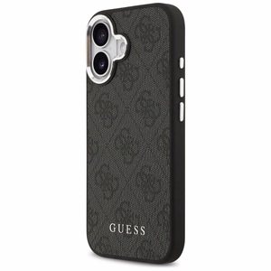 Guess 4G Classic Logo MagSafe ümbris iPhone 17 jaoks, must